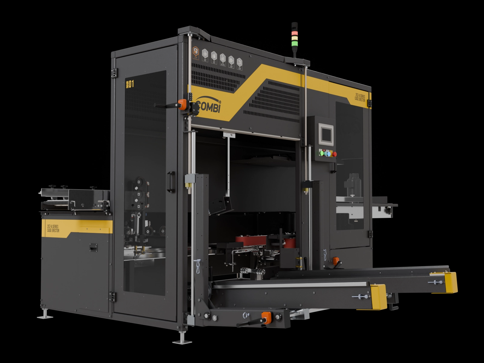 Combi A-Series packaging system render