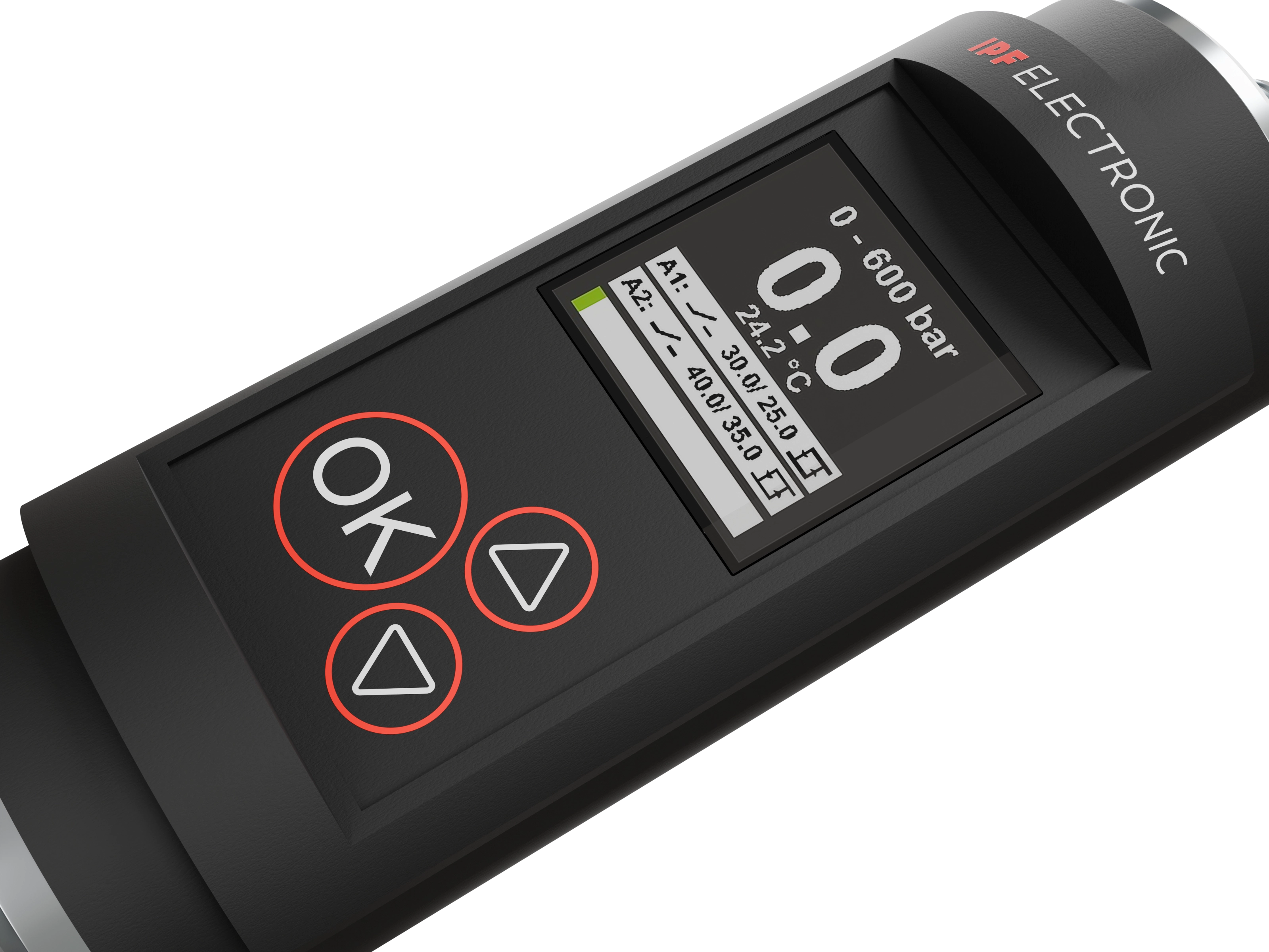 Feature detail render, IPF Electronic sensor system