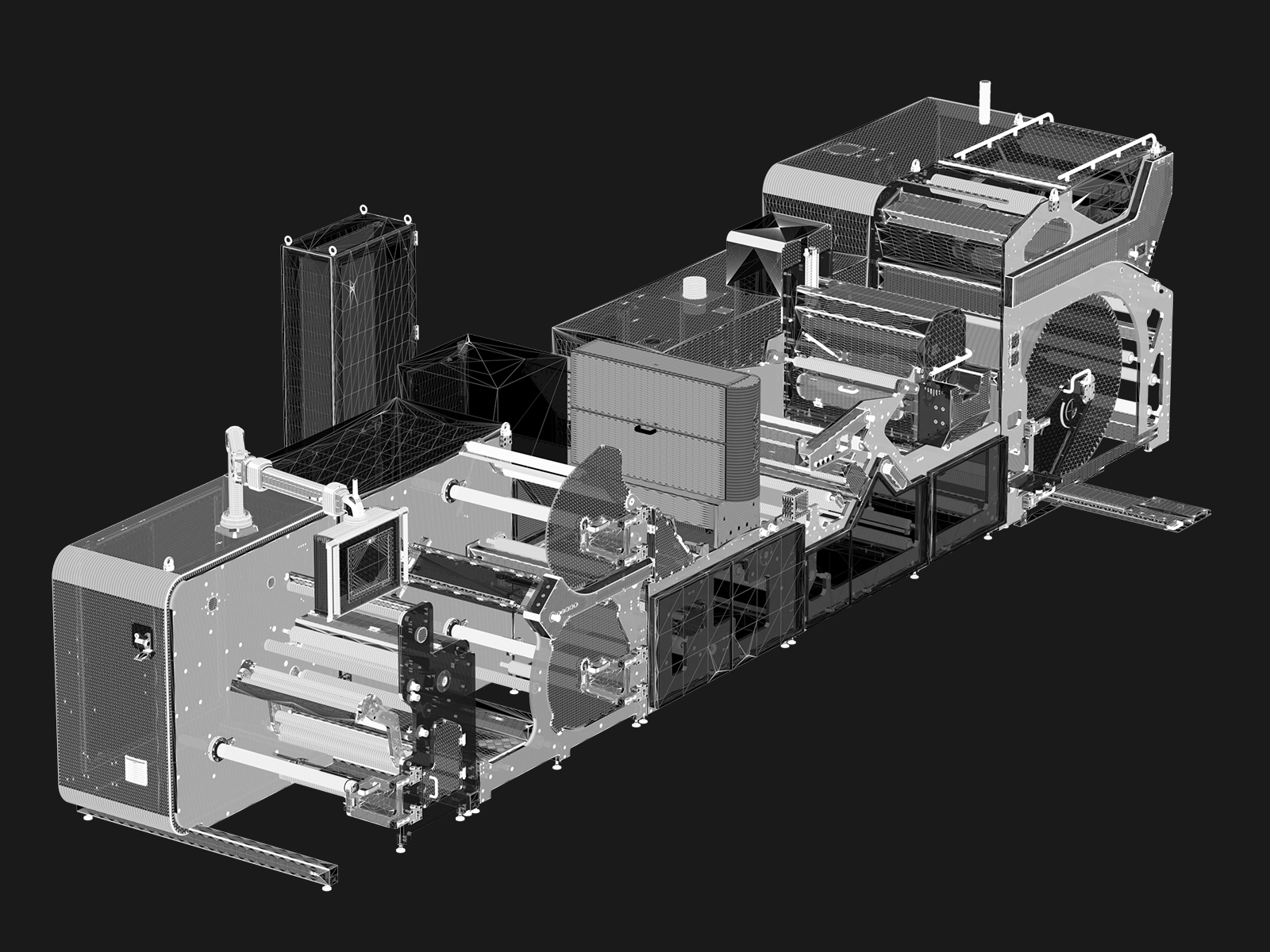 Engineering CAD drawing